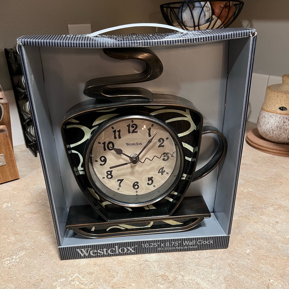 Coffee Wall Clock